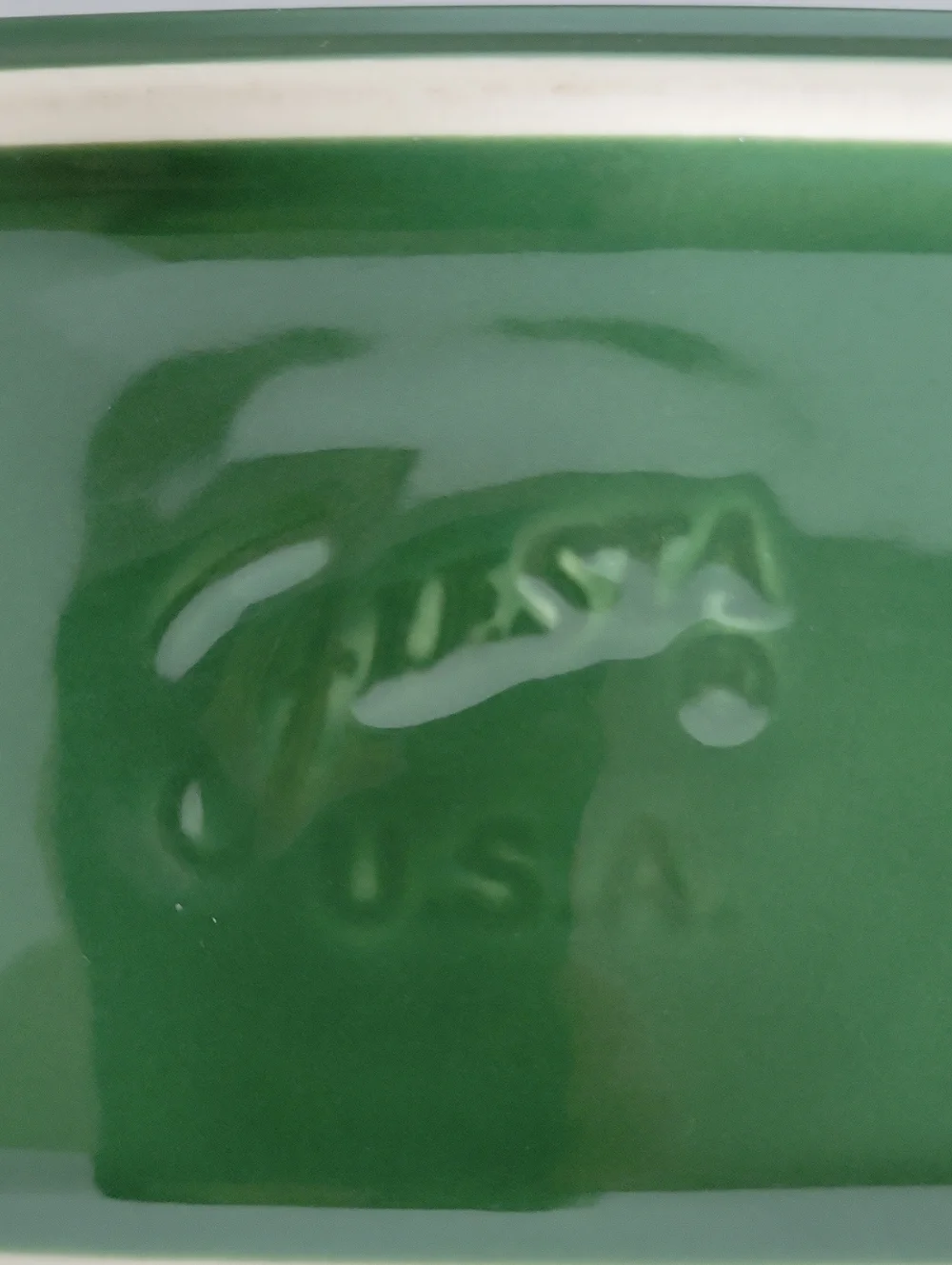 Fiestaware Fiesta Loaf Pan Baking Bakeware Cookware Bake Baker Dish Jade Green